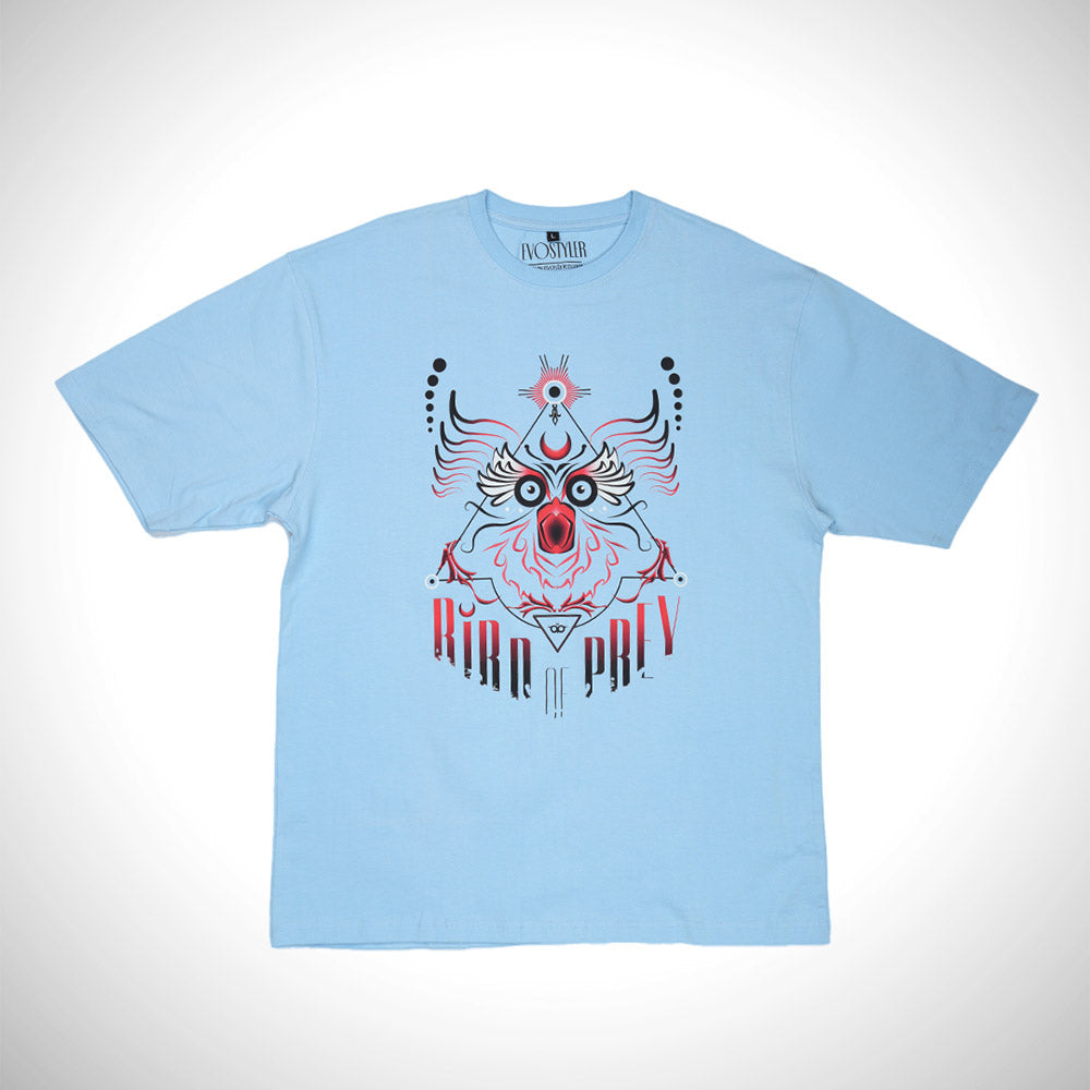 oversized tshirt baby blue for men and women