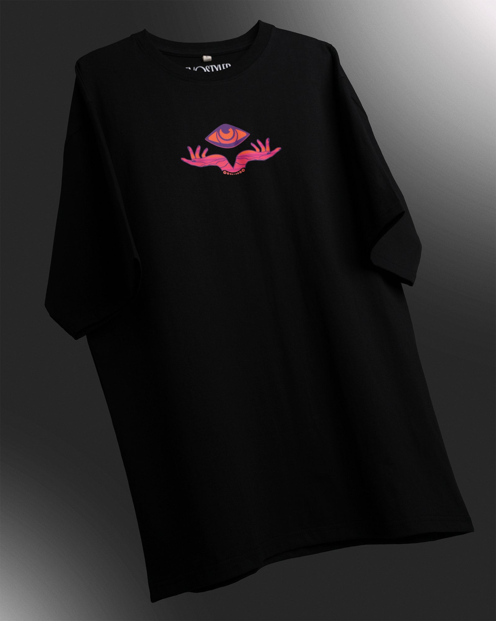 oversized tshirt black for men and women