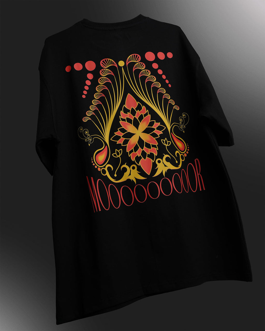 oversized tshirt black for men and women