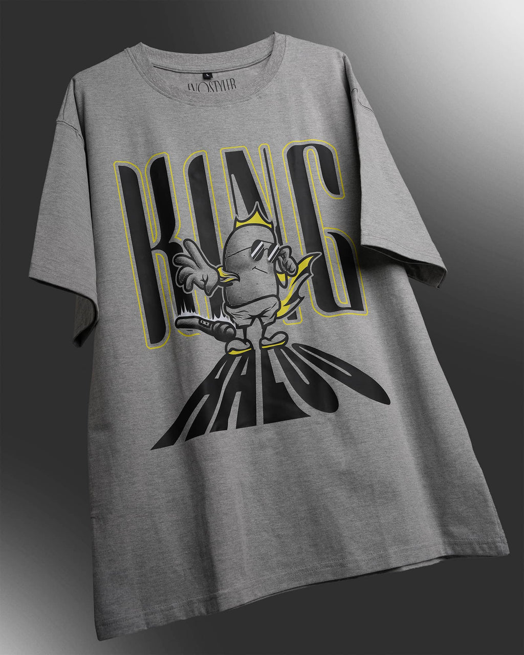 oversized tshirt grey for men and women