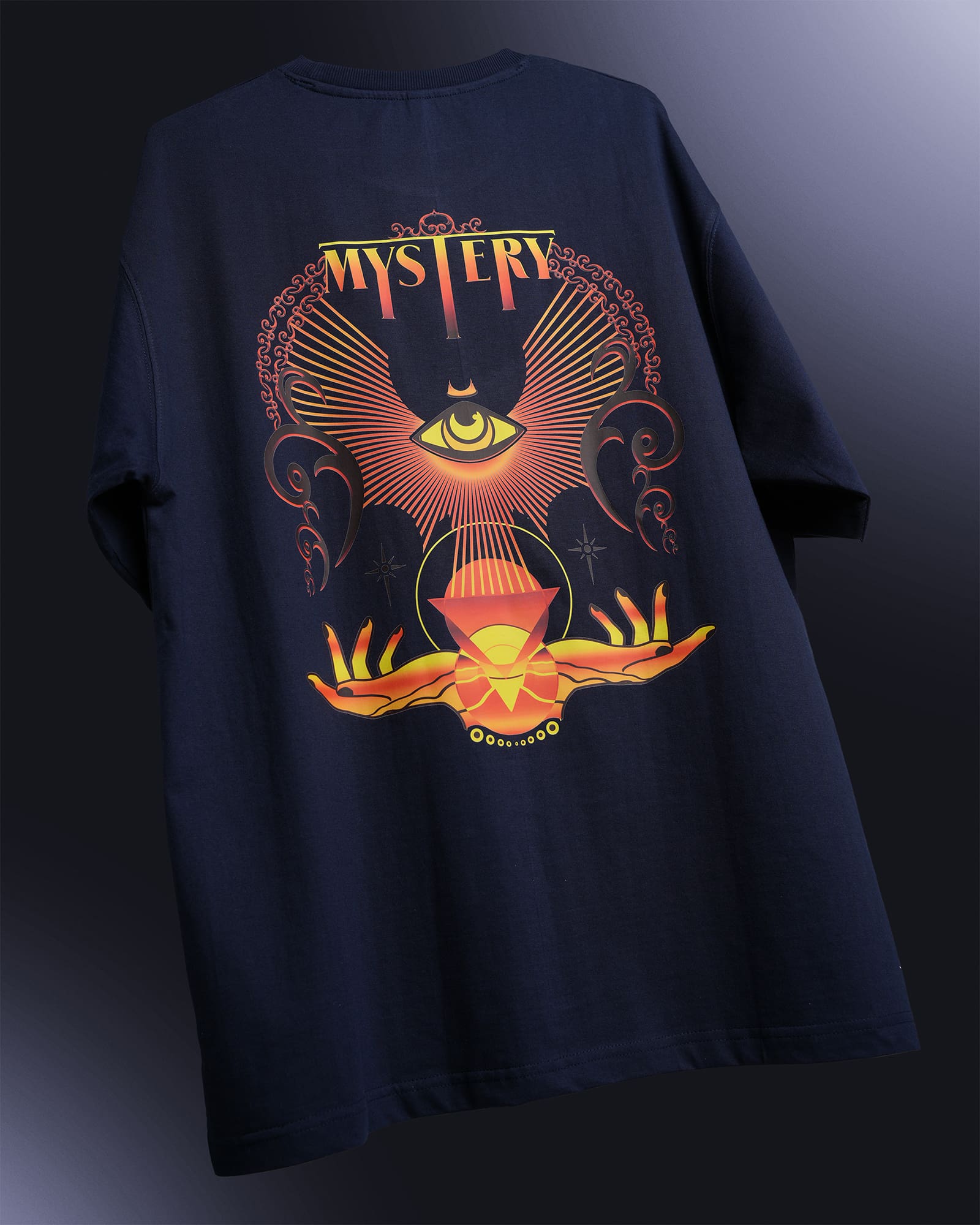oversized tshirt navy blue for men and women
