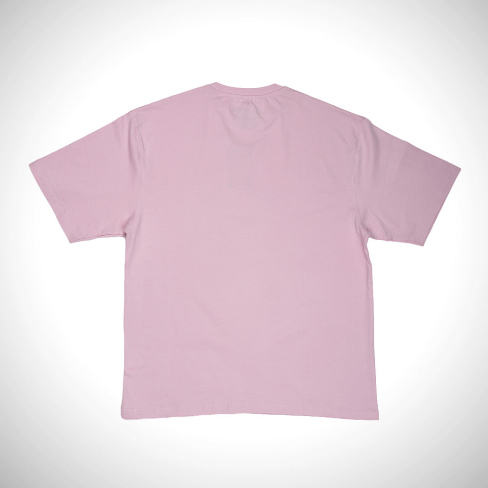 oversized tshirt baby pink for women