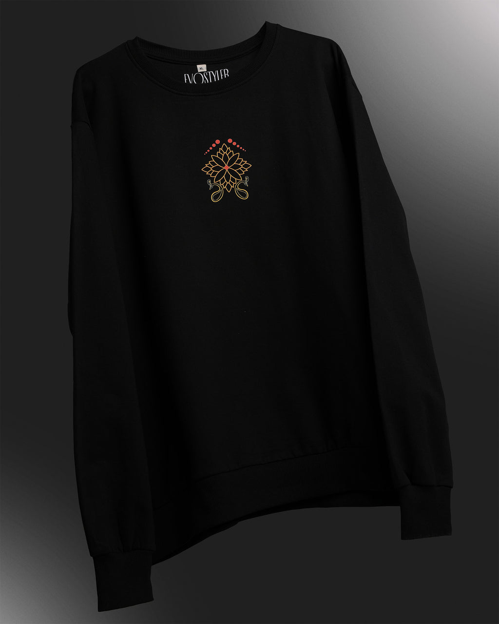 sweatshirt black for men and women